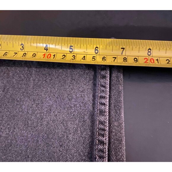 Vtg Levis 560 Black Jeans Womens 12 Reg 27" Denim Pants 1997 0897 Y2K - Picture 10 of 10